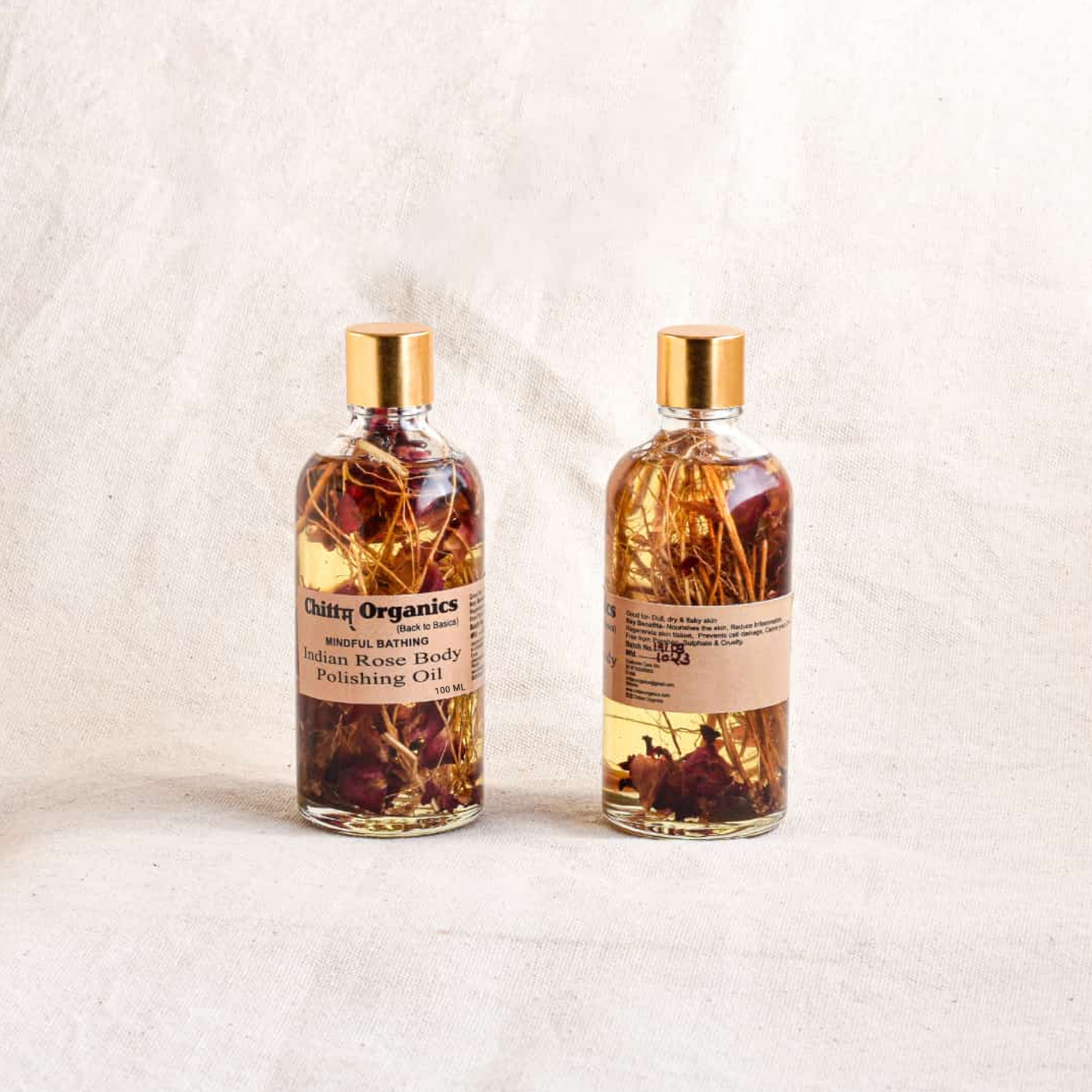 INDIAN ROSE BODY POLISHING OIL (100 ML)