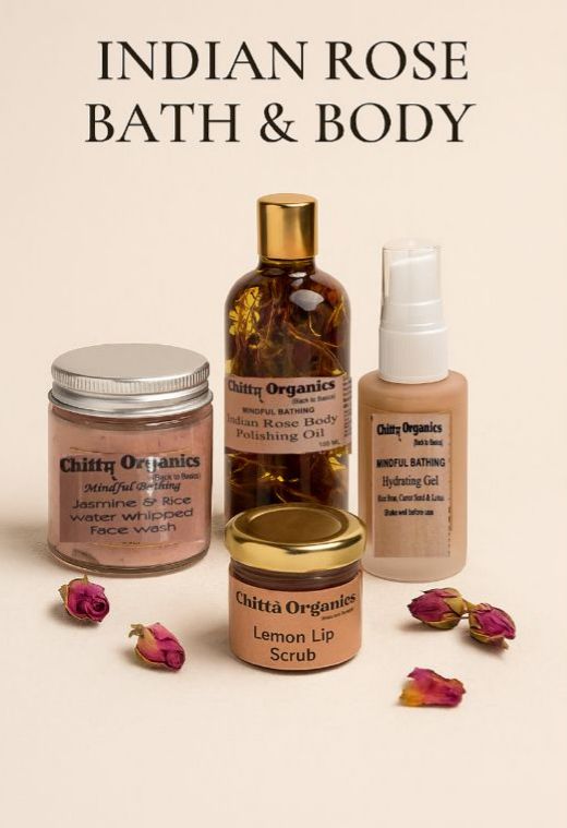 INDIAN ROSE BATH & BODY CARE COMBO