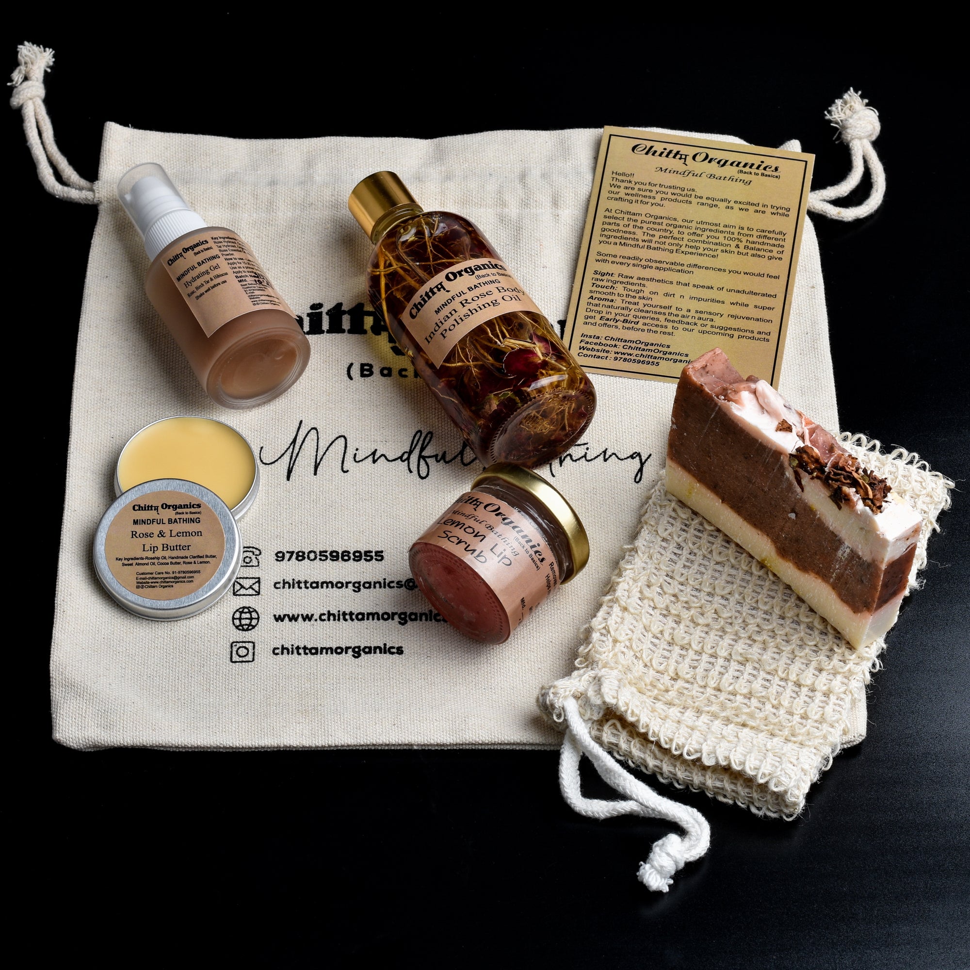 INDIAN ROSE BATH & BODY CARE COMBO