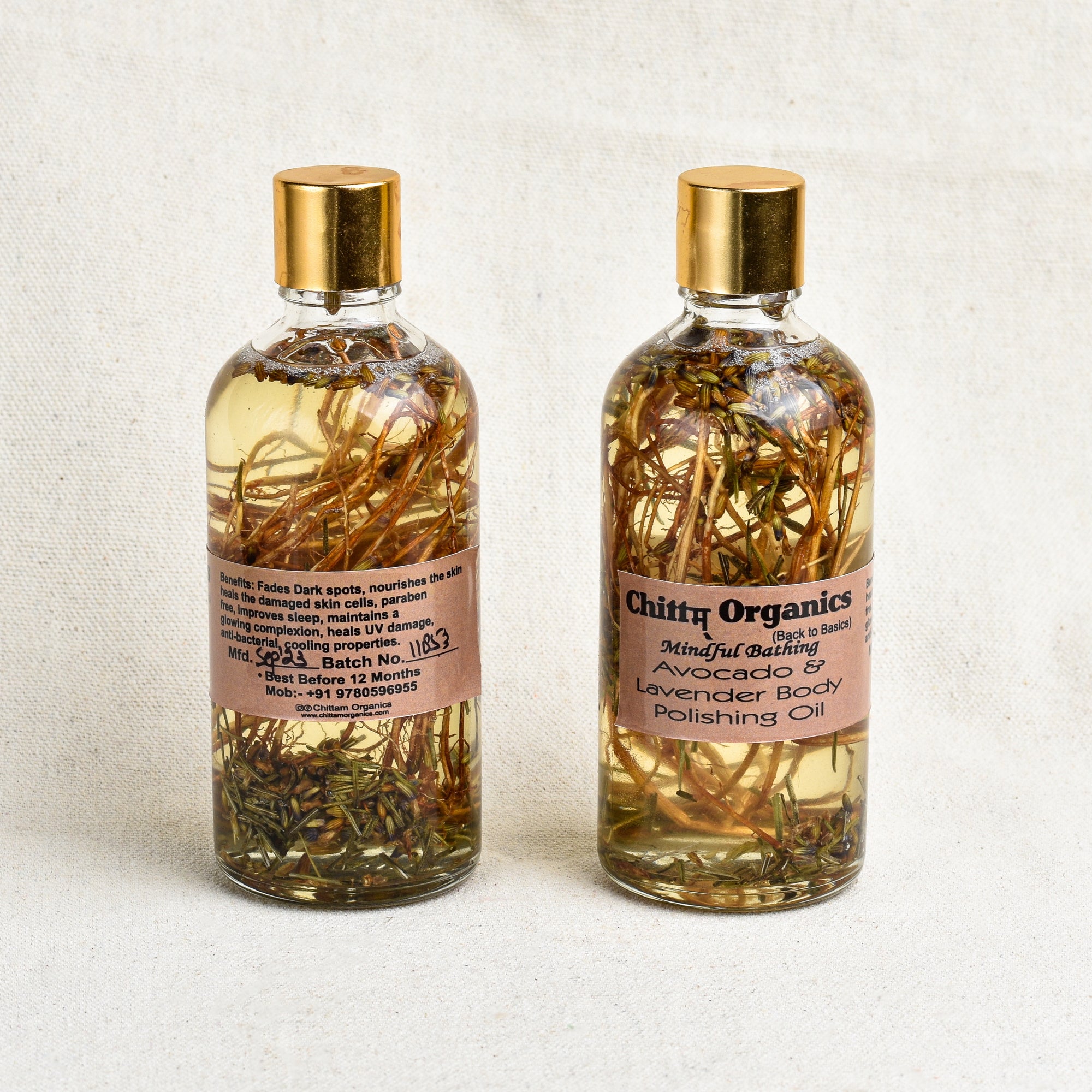 AVOCADO & LAVENDER BODY POLISHING OIL (100 ML)