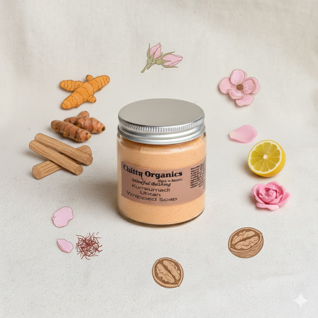 KUMKUMADI UBTAN WHIPPED BUTTER SOAP (100 GM)